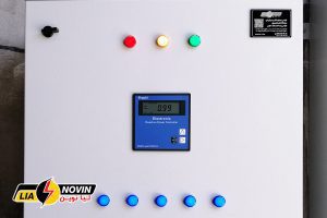 تابلو بانک خازنی دیواری از نمای نزدیک - نمونه کارهای لیا نوین