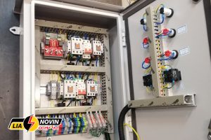 تجهیزات داخل تابلو چنج آور - نمونه کارهای لیا نوین