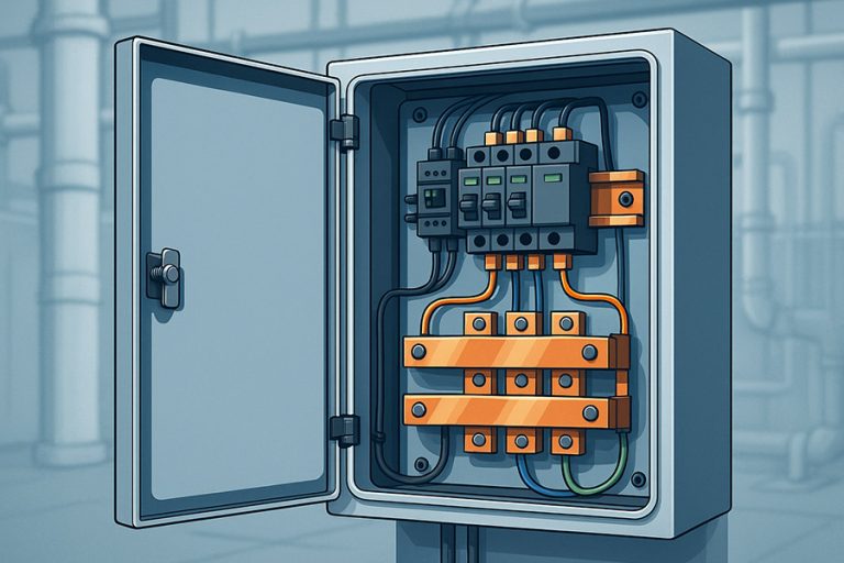تابلو چنج آور Change Over - خدمات برق صنعتی لیا نوین