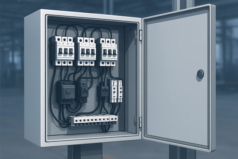 تابلوهای رله کنتاکتوری - خدمات برق صنعتی لیا نوین