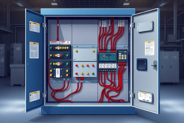 تابلوهای توزیع برق - خدمات برق صنعتی لیا نوین